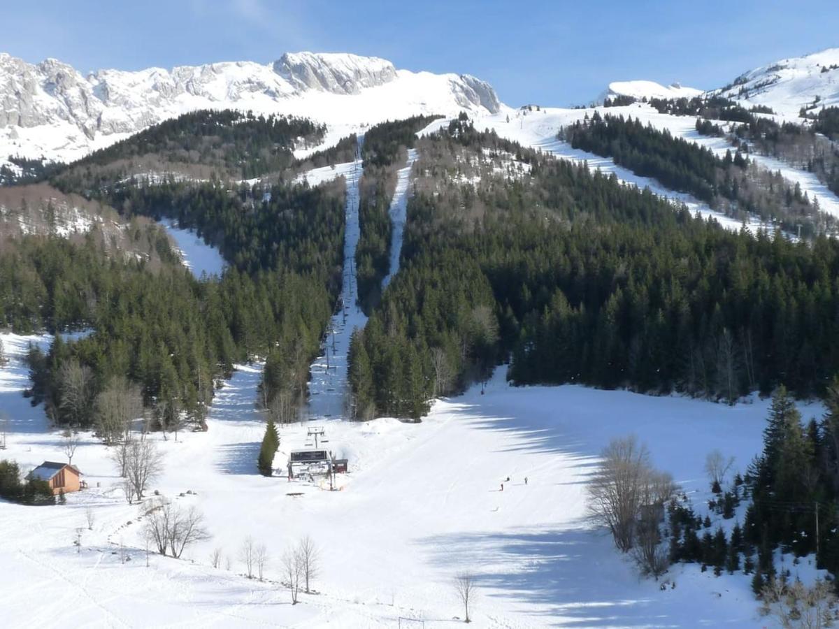 Studio Chaleureux Aux Pieds Des Pistes De Ski Des Glovettes Villard-de-Lans Bagian luar foto
